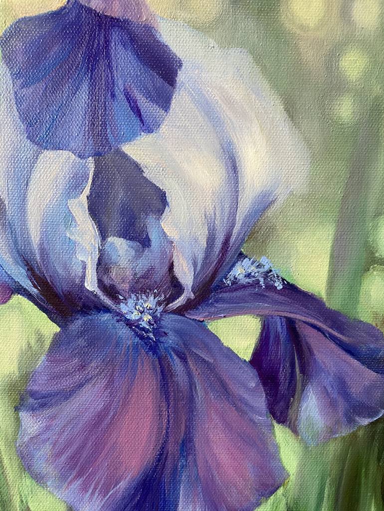 Original Expressionism Floral Painting by Larisa Batenkova
