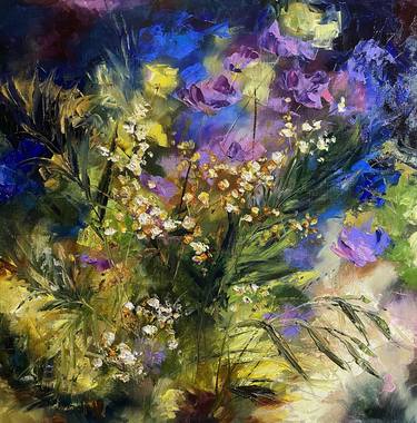 Original Floral Paintings by Larisa Batenkova