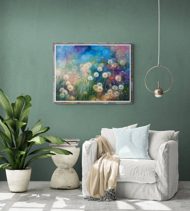 Original Fine Art Floral Painting by Larisa Batenkova