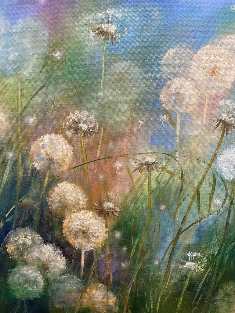 Original Floral Painting by Larisa Batenkova