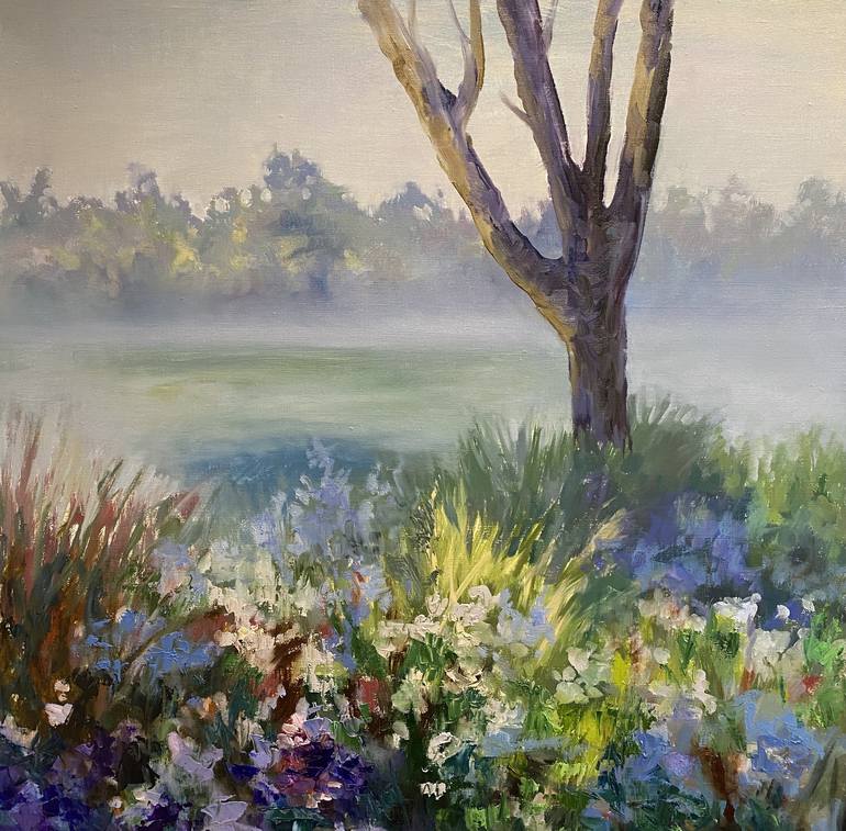 Original Fine Art Landscape Painting by Larisa Batenkova