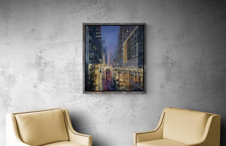 Original Fine Art Cities Painting by Larisa Batenkova