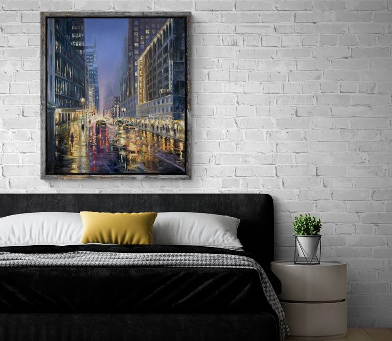 Original Fine Art Cities Painting by Larisa Batenkova