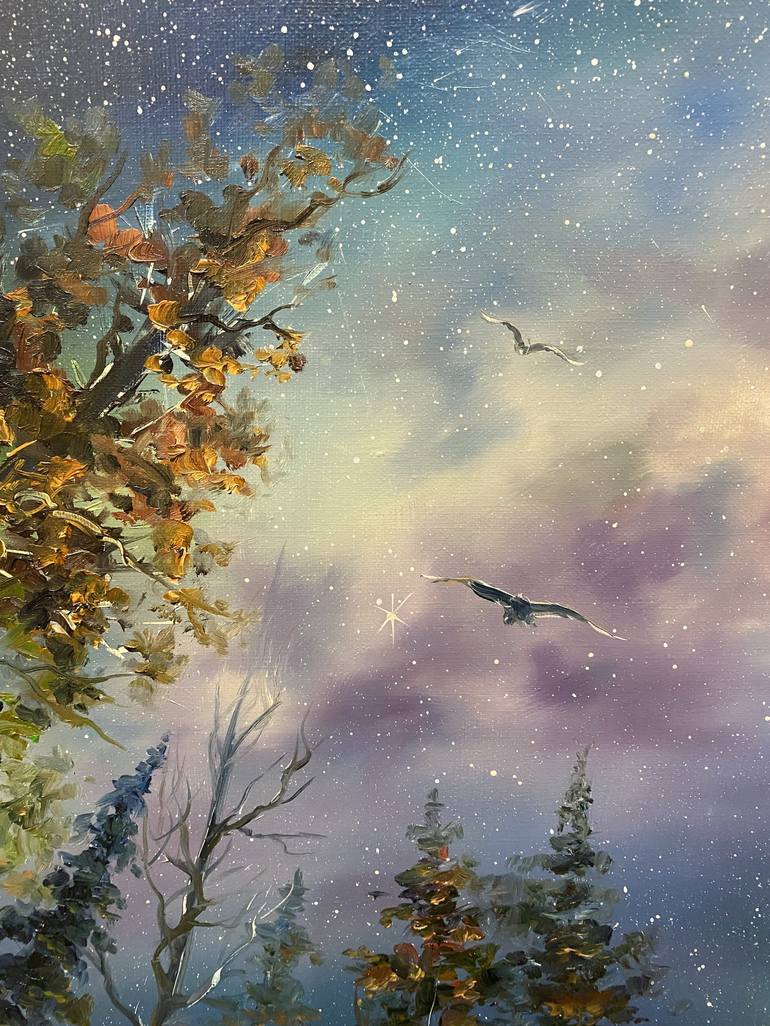 Original Landscape Painting by Larisa Batenkova