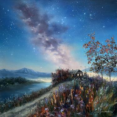 Original Fine Art Landscape Paintings by Larisa Batenkova