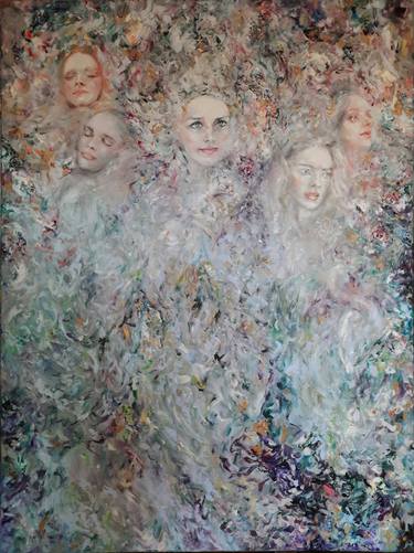 Original Women Paintings by Anna Privaloff