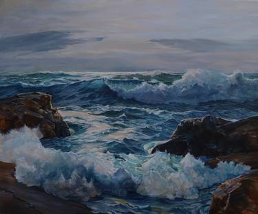 Print of Realism Water Paintings by Arthur Anokhin