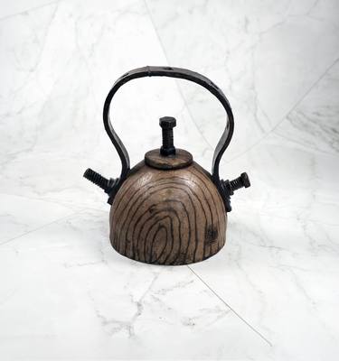 Spinning Top Five Elements Handmade Teapot thumb