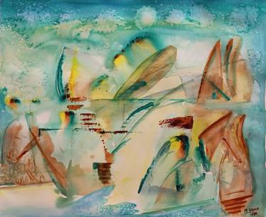 Original Abstract Painting by Mona Grover