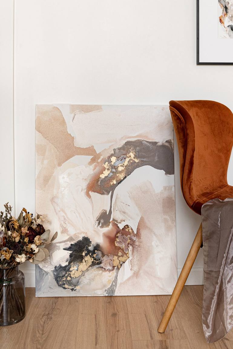 Original Abstract Expressionism Abstract Painting by Anastasia Eclosque