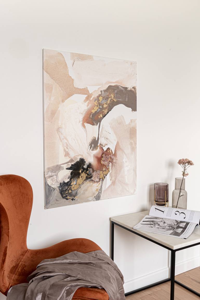 Original Abstract Expressionism Abstract Painting by Anastasia Eclosque