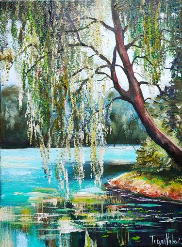Print of Tree Paintings by Tatjana Obuhova