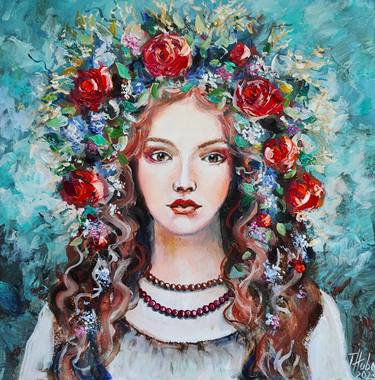 Print of Fine Art Portrait Paintings by Tatjana Obuhova