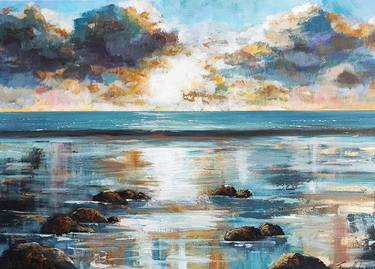 Print of Fine Art Seascape Paintings by Tatjana Obuhova