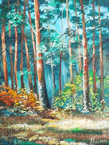 Original Landscape Paintings by Tatjana Obuhova