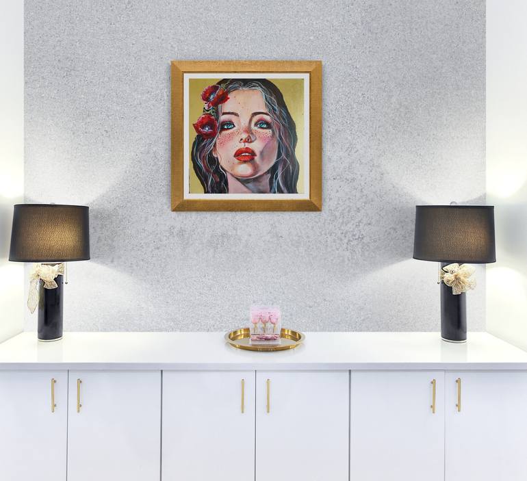 Original Photorealism People Painting by Tatjana Obuhova