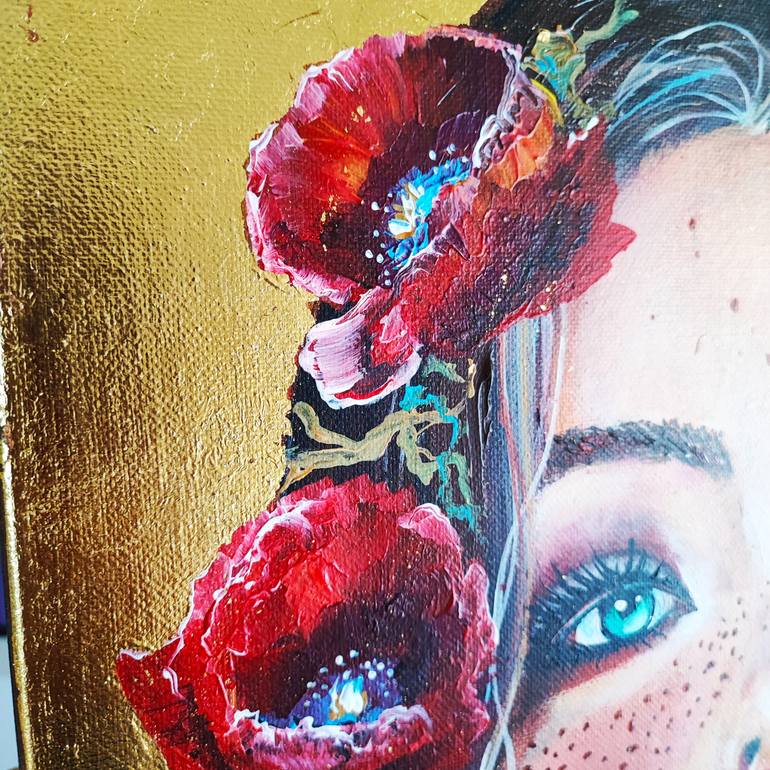 Original Photorealism People Painting by Tatjana Obuhova
