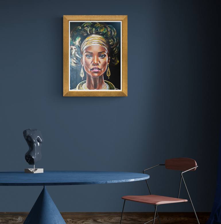 Original Figurative Women Painting by Tatjana Obuhova