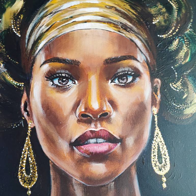 Original Figurative Women Painting by Tatjana Obuhova