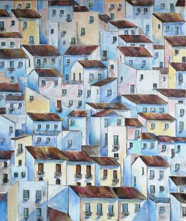Print of Fine Art Cities Paintings by Tatjana Obuhova