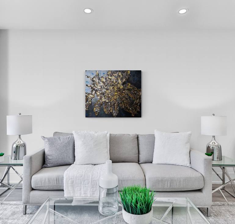 Original Fine Art Abstract Painting by Tatjana Obuhova