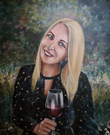 Print of Fine Art Portrait Paintings by Tatjana Obuhova