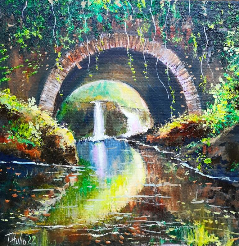 Print of Fine Art Landscape Paintings by Tatjana Obuhova