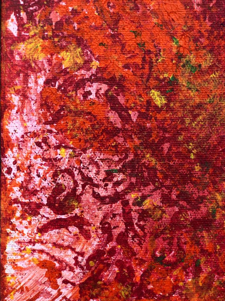 Original Abstract Expressionism Abstract Painting by Uliana Fandera