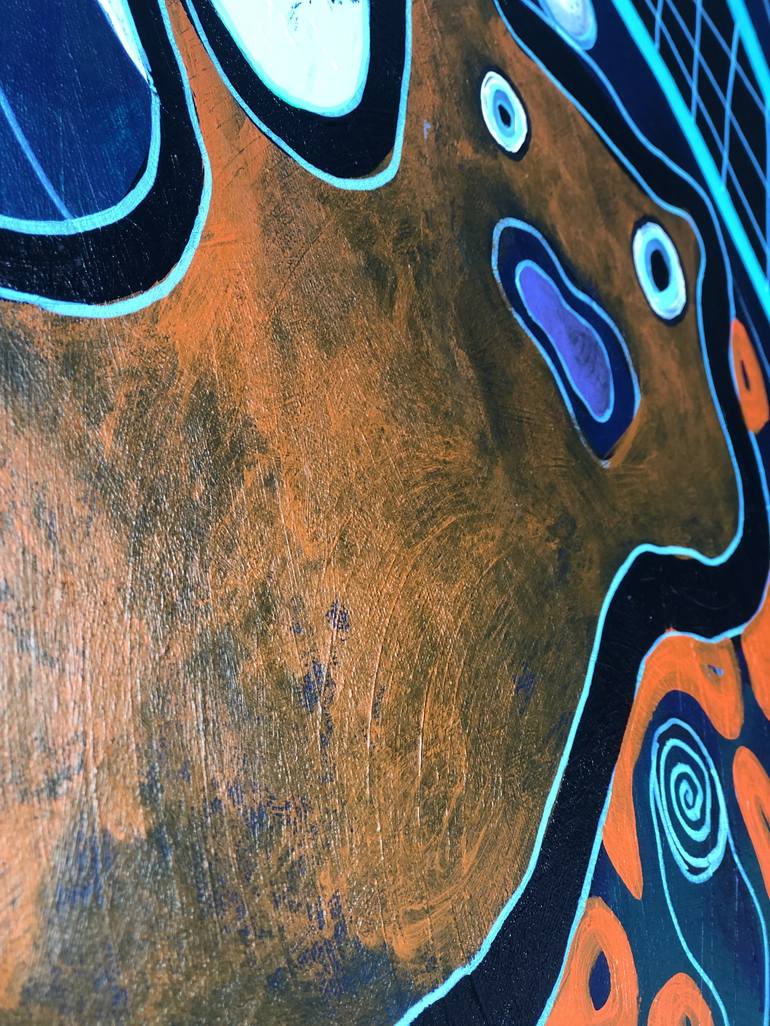 Original Modernism Abstract Painting by Uli Wu