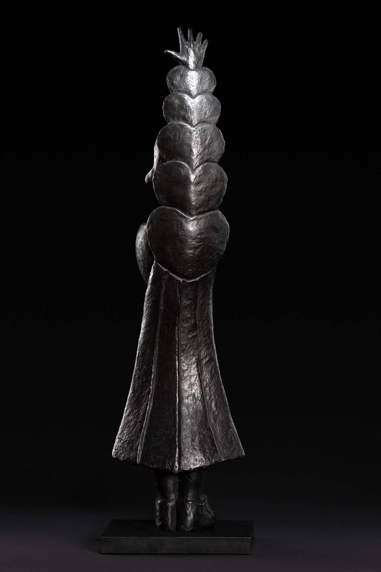 Original Contemporary Love Sculpture by Tom Cleveland