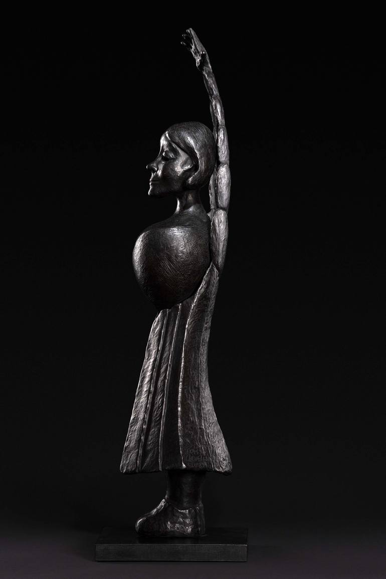 Original Contemporary Love Sculpture by Tom Cleveland