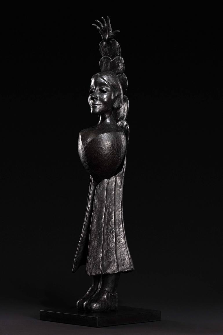 Original Contemporary Love Sculpture by Tom Cleveland