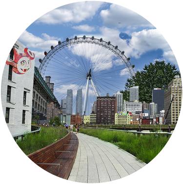 London eye - High line, NYC - Limited Edition of 8 thumb