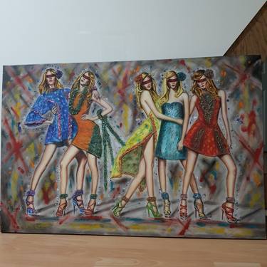 Print of Fashion Paintings by Meryem Kartal