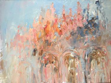 Original Impressionism Architecture Paintings by Maria Worobyova