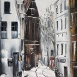 Winter Town by Olga Lavrova