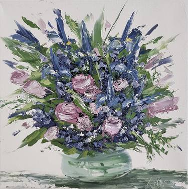 Original Floral Paintings by Olga Lavrova