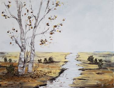 Original Seasons Paintings by Olga Lavrova