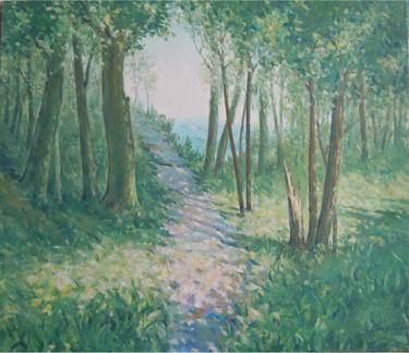 Print of Impressionism Landscape Paintings by Veselin Vasilev