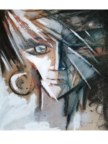 Print of Portrait Paintings by Veselin Vasilev