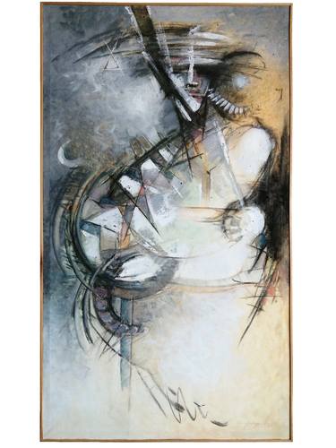 Original Abstract Expressionism Abstract Paintings by Veselin Vasilev
