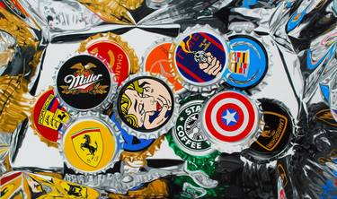 Original Contemporary Patterns Paintings by Su Min Son