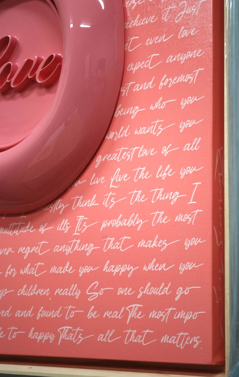 Original Conceptual Language Mixed Media by Su Min Son