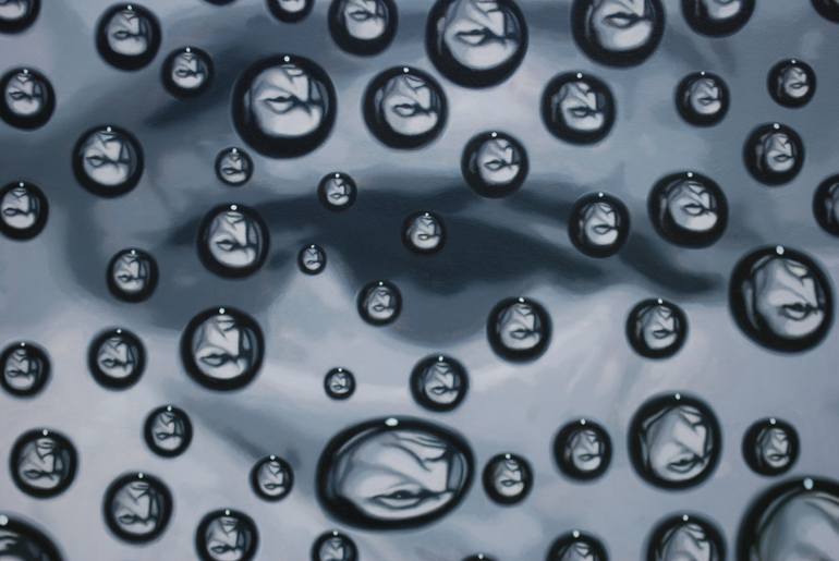 Original Modern People Painting by Su Min Son