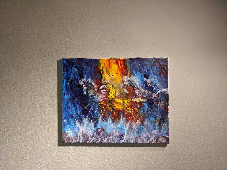 Original Abstract Painting by Lance Smith