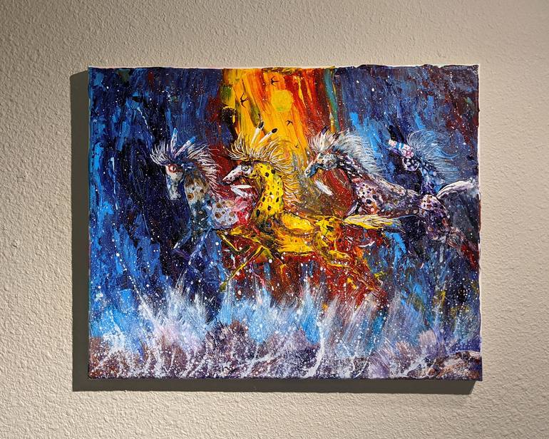 Original Abstract Painting by Lance Smith