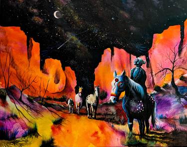Original Horse Paintings by Lance Smith