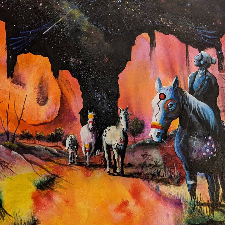Original Horse Painting by Lance Smith