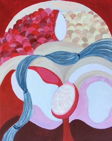 Original Abstract Patterns Paintings by Ora Sery