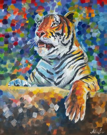 Original Animal Painting by Serhii Mishchenko